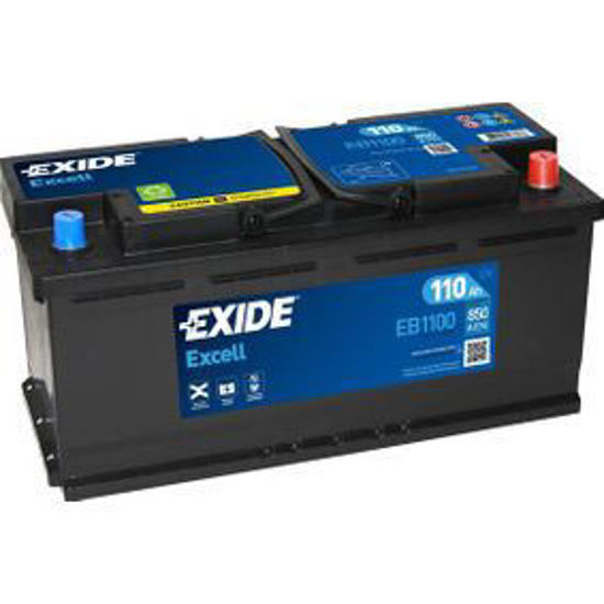 Picture of Акумулатор Exide Excell 110Ah 850A