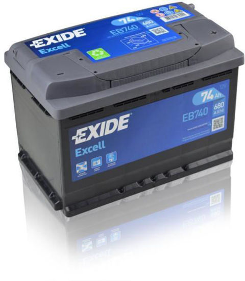 Picture of Акумулатор Exide Excell 74Ah 680A