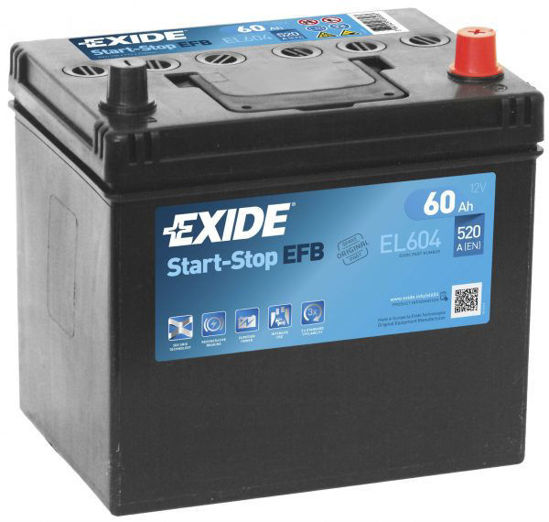 Picture of Акумулатор Exide Start-Stop EFB 60Ah 520A