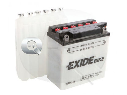 Picture of Акумулатор Exide Moto Conventional 9Ah 130A Л+