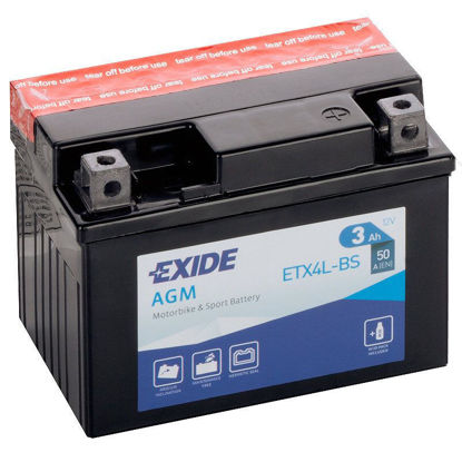 Picture of Акумулатор Exide Moto AGM 3Ah 40A