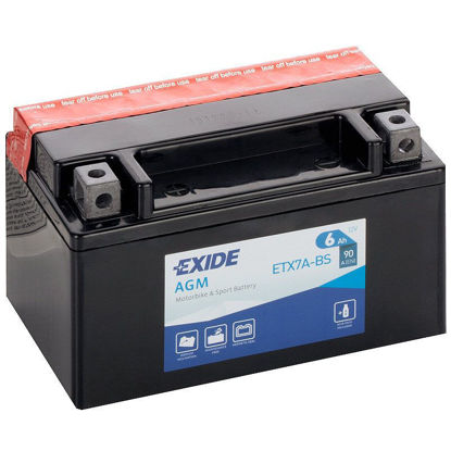 Picture of Акумулатор Exide Moto AGM 6Ah 90A Л+