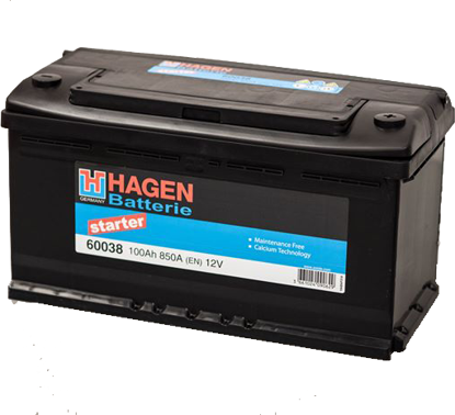 Picture of Акумулатор Hagen 100Ah 850A