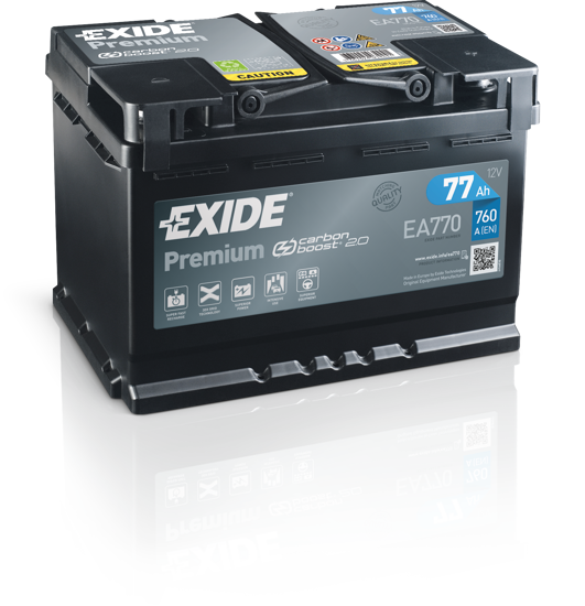 Picture of Акумулатор Exide Premium Carbon 2.0 77Ah 760A