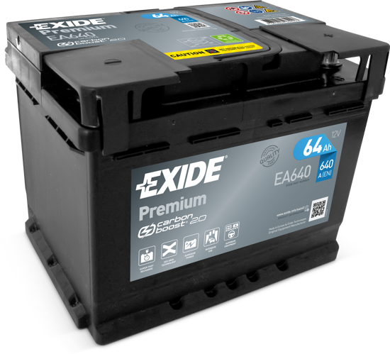 Picture of Акумулатор Exide Premium Carbon 64Ah 640A