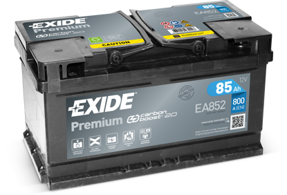 Picture of Акумулатор Exide Premium Carbon 2.0 85Ah 800A