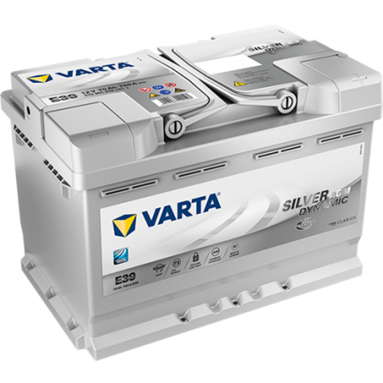 Picture of Акумулатор Varta Silver Dynamic AGM Start-Stop 70Ah 760A